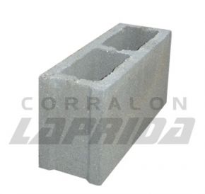 Block Cemento Liso 13x20x40